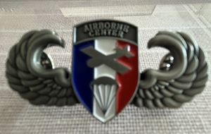 BREVET METAL "AIRBORNE CENTER" 