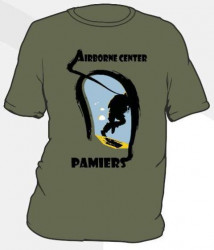 T-Shirt - Airborne Center - "Porte"