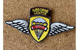BREVET &quot;RIGGER&quot; AIRBORNE CENTER POITRINE TISSUS 